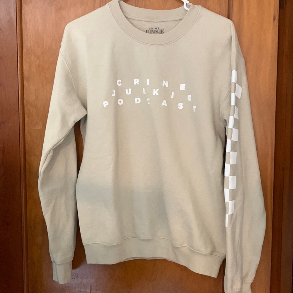 Crime junkie podcast pullover sweatshirt